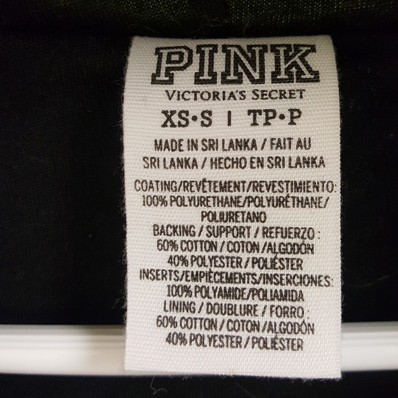 RARE VS PINK fleece lined windbreaker  size xs/s - Picture 7 of 7